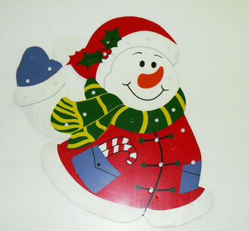 節(jié)日促銷(xiāo)卡通廣告板