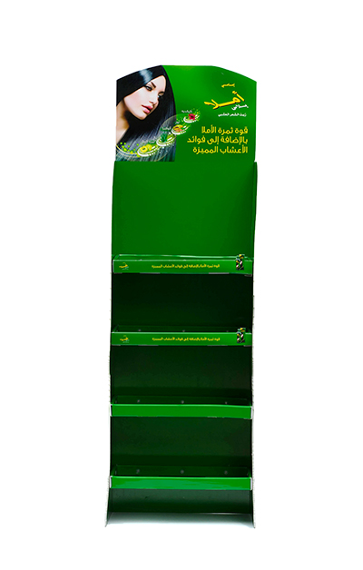 洗發(fā)水展示架印刷