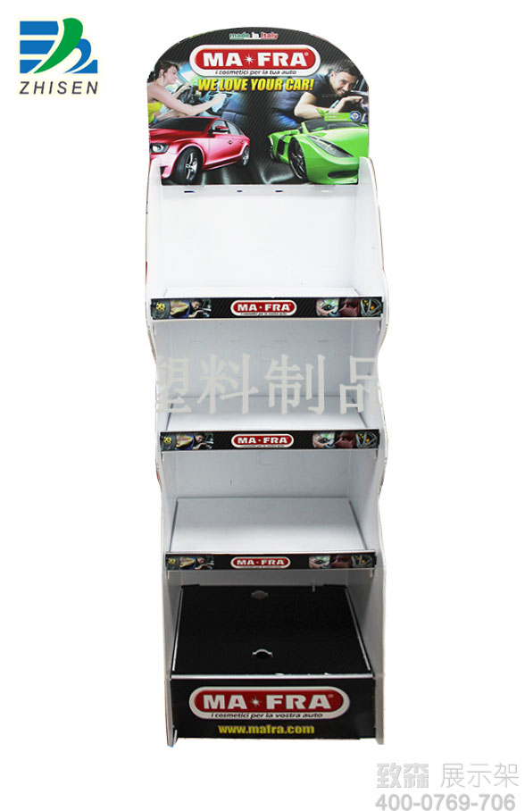 汽車美容店高級(jí)護(hù)理產(chǎn)品展示架